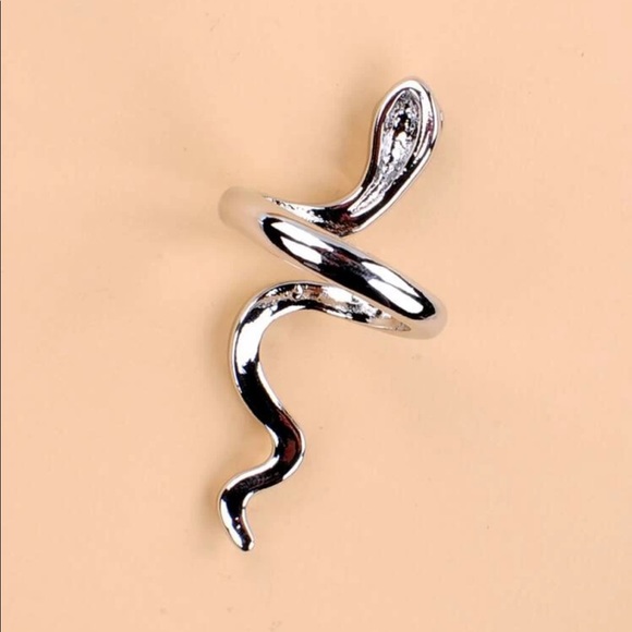 Silver Tone Snake Ring - Picture 2 of 4